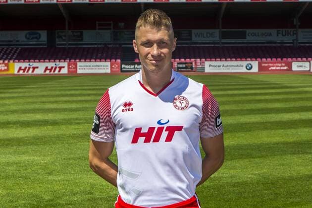 Michael Kessel SC Fortuna Cologne 3 Liga PortraÌttermin 2018 2019 Portraittermin SC Fortuna Köln