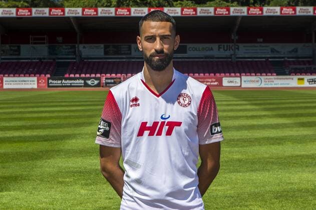 Benjamin Pintol SC Fortuna Cologne 3 Liga PortraÌttermin 2018 2019 Portraittermin SC Fortuna Köln