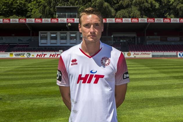 Christoph Menz SC Fortuna Cologne 3 Liga PortraÌttermin 2018 2019 Portraittermin SC Fortuna Köln