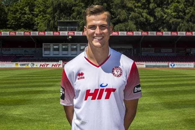 Moritz Fritz SC Fortuna Cologne 3 Liga PortraÌttermin 2018 2019 Portraittermin SC Fortuna Köln