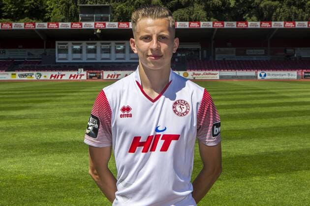 Nico Ochojski SC Fortuna Cologne 3 Liga PortraÌttermin 2018 2019 Portraittermin SC Fortuna Köln