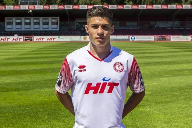 Ali Ceylan SC Fortuna Cologne 3 Liga PortraÌttermin 2018 2019 Portraittermin SC Fortuna Köln