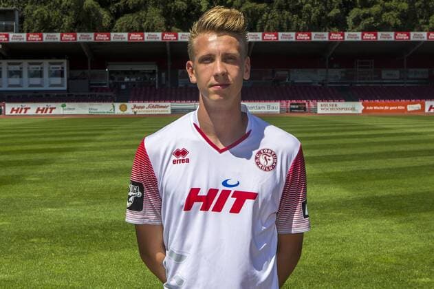 Nico Brandenburger SC Fortuna Cologne 3 Liga PortraÌttermin 2018 2019 Portraittermin SC Fortuna Köln