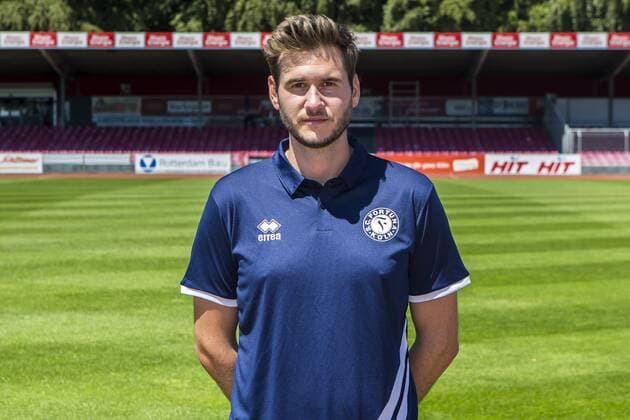 Physiotherapist Marcel Schuster SC Fortuna Cologne 3 Liga PortraÌttermin 2018 2019 Portraittermin SC Fortuna Köln