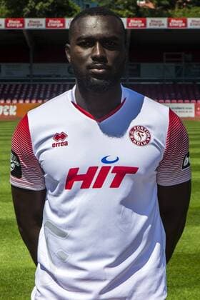 Bernard Kyere SC Fortuna Cologne 3 Liga PortraÌttermin 2018 2019 Portraittermin SC Fortuna Köln