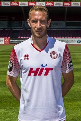 Moritz Hartmann SC Fortuna Cologne 3 Liga PortraÌttermin 2018 2019 Portraittermin SC Fortuna Köln