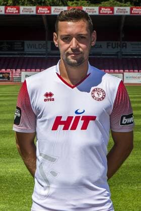 Maik Kegel SC Fortuna Cologne 3 Liga PortraÌttermin 2018 2019 Portraittermin SC Fortuna Köln