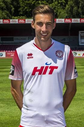 Michael Eberwein SC Fortuna Cologne 3 Liga PortraÌttermin 2018 2019 Portraittermin SC Fortuna Köln