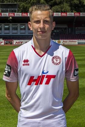 Nico Ochojski SC Fortuna Cologne 3 Liga PortraÌttermin 2018 2019 Portraittermin SC Fortuna Köln