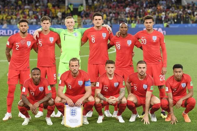 Photo LaPresse - Fabio Ferrari July 03, 2018 Moscow ( Russia Federation ) Russia 2018 - Coppa del Mondo FIFA - Colombia vs England - eighths to finals - Spartak Stadium. in the pic:England  Copyright: xFabioxFerrari LaPressex