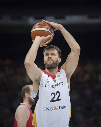 Danilo BARTHEL GER Action Basketball WC Qualification Germany GER Austria AUT 85 63 at 29 06 2018 in Braunschweig Germany