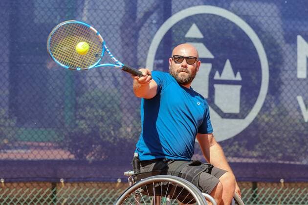Joao Sanona POR 30 German Open Wheelchair Tennis 30th German Open Wheelchair Tennis Berlin 04 07 2018 4th july 2018