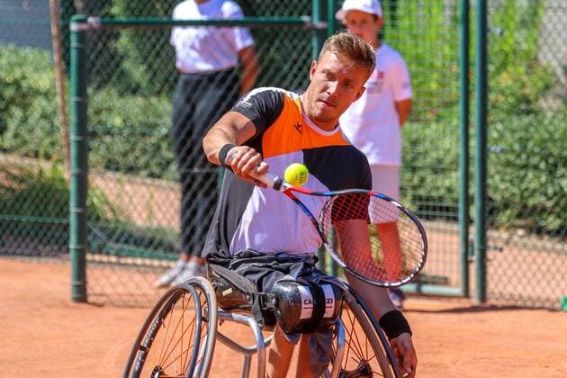 Rody De Bie NED 30 German Open Wheelchair Tennis 30th German Open Wheelchair Tennis Berlin 04 07 2018 4th july 2018