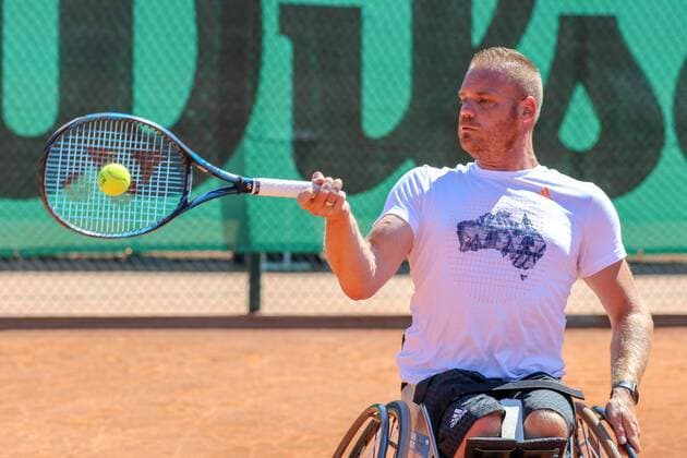 Maikel Scheffers NED 30 German Open Wheelchair Tennis 30th German Open Wheelchair Tennis Berlin 04 07 2018 4th july 2018