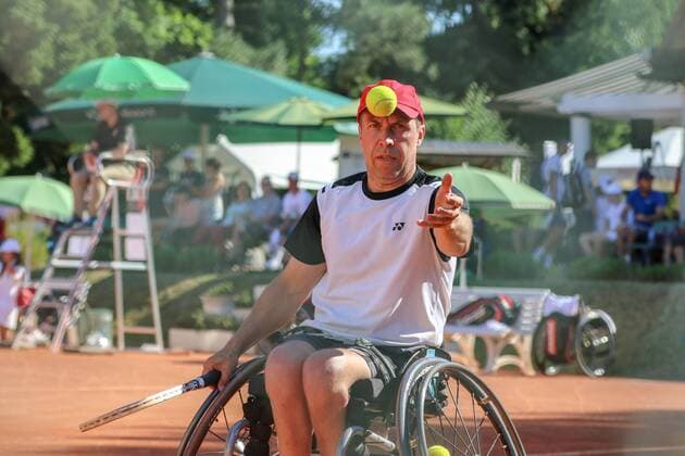 Yuriy Glovin RUS 30 German Open Wheelchair Tennis 30th German Open Wheelchair Tennis Berlin 04 07 2018 4th july 2018