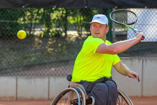 Sven Hiller GER 30 German Open Wheelchair Tennis 30th German Open Wheelchair Tennis Berlin 04 07 2018 4th july 2018