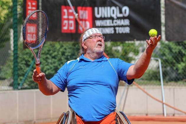 Tomas Kvoch CZE 30 German Open Wheelchair Tennis 30th German Open Wheelchair Tennis Berlin 04 07 2018 4th july 2018
