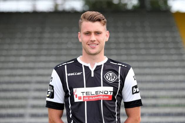 Lukas Laemmel VfR Aalen VfR Aalen 3 League Portraettermin 2018 2019 VfR Aalen 3 League Portraettermin 2018 2019 05 07 18 Aalen Copyright: xEIBNER HarryxLangerx EP_HLR