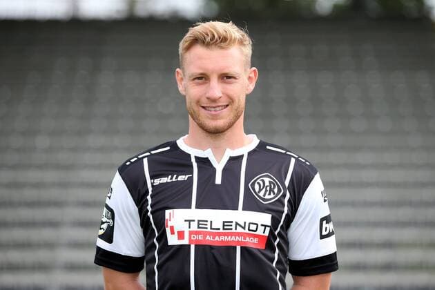 New Entry Patrick Funk VfR Aalen VfR Aalen 3 League Portraettermin 2018 2019 VfR Aalen 3 League Portraettermin 2018 2019 05 07 18 Aalen Copyright: xEIBNER HarryxLangerx EP_HLR