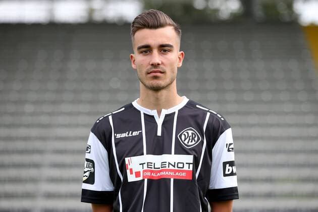 New signing Nils Anhoelcher VfR Aalen VfR Aalen 3 League Portraettermin 2018 2019 VfR Aalen 3 League Portraettermin 2018 2019 05 07 18 Aalen Copyright: xEIBNER HarryxLangerx EP_HLR