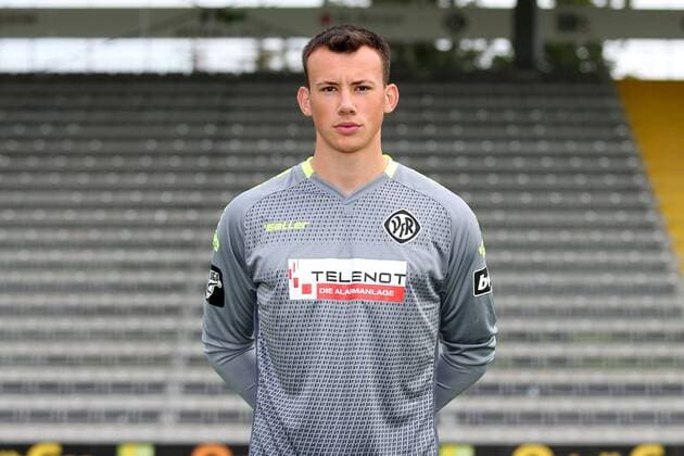 Matthias Layer VfR Aalen VfR Aalen 3 League Portraettermin 2018 2019 VfR Aalen 3 League Portraettermin 2018 2019 05 07 18 Aalen Copyright: xEIBNER HarryxLangerx EP_HLR