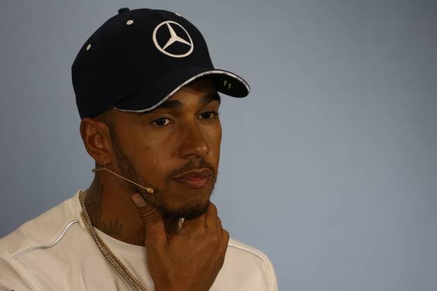 Photo4 LaPresse 05 07 2018 Silverstone, England Grand Prix Formula One England 2018 In the pic: Official Fia press conference PK Pressekonferenz Lewis Hamilton (GBR) Mercedes AMG F1 W09  Copyright: xPhoto4 LaPressex