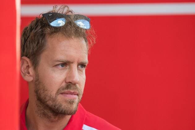 Sebastian Vettel Scuderia Ferrari AUT FIA Formula 1 Grand Prix of Great Britain Silverstone Copyright: xEIBNER Illmannx EX_EER