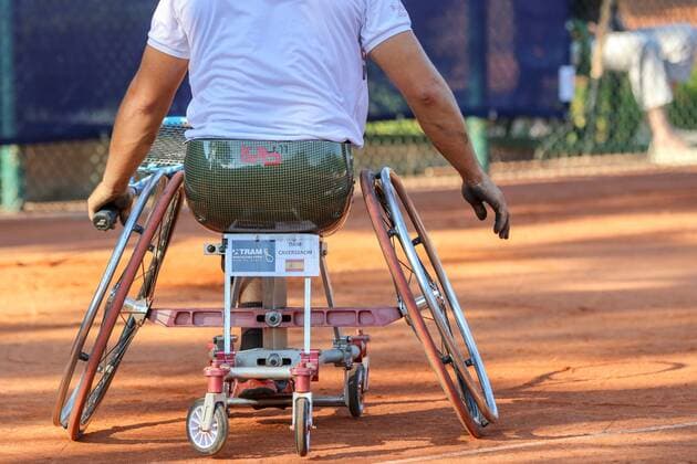 Daniel Caverzaschi 2 ESP 30 German Open Wheelchair Tennis 30th German Open Wheelchair Tennis Berlin 05 07 2018 5th july 2018