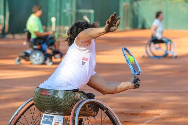 Daniel Caverzaschi 2 ESP 30 German Open Wheelchair Tennis 30th German Open Wheelchair Tennis Berlin 05 07 2018 5th july 2018