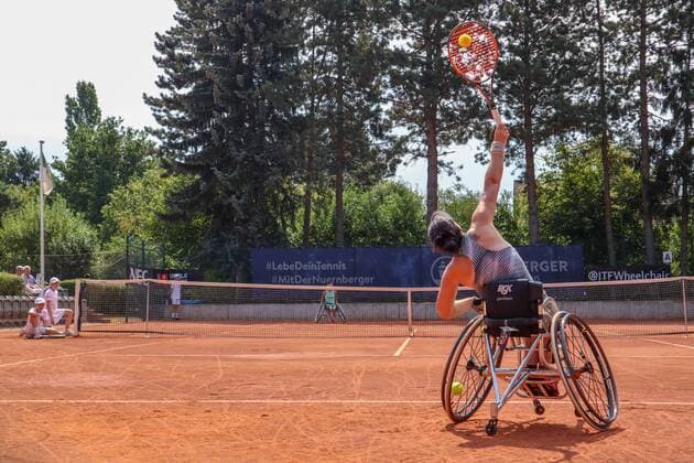 Katharina Krueger GER 2 30 German Open Wheelchair Tennis 30th German Open Wheelchair Tennis Berlin 05 07 2018 5th july 2018