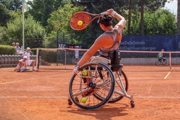 Katharina Krueger GER 2 30 German Open Wheelchair Tennis 30th German Open Wheelchair Tennis Berlin 05 07 2018 5th july 2018