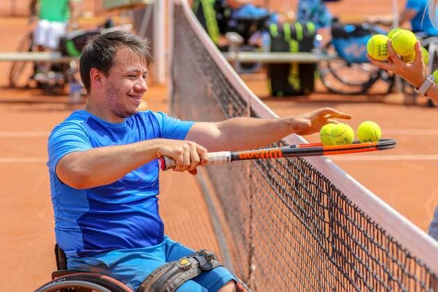 Anthony Dittmer GER 30 German Open Wheelchair Tennis 30th German Open Wheelchair Tennis Berlin 05 07 2018 5th july 2018