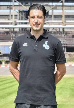 GER official photo visit Portrait Portraettermin MSV Duisburg Head Coach Ilia Gruev MSV Duisburg 2 BL Portrait Date 2018 2019 portrait nph Mauelshagen nph00321