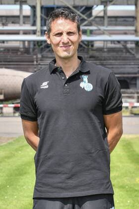 GER official photo shoot Portrait Portraettermin MSV Duisburg Fitness Trainer Miro Lusic MSV Duisburg 2 BL Portrait Date 2018 2019 portrait format nph Mauelshagen nph00321