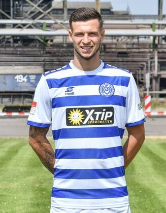 GER official photo shoot Portrait Date Portraettermin MSV Duisburg Player Andreas Wiege MSV Duisburg 2 BL Portrait Date 2018 2019 High Portrait nph Mauelshagen nph00321