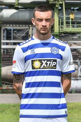 GER official photo date portrayal date MSV Duisburg player Boris Tashchy MSV Duisburg 2 BL portrait date 2018 2019 high portrait format nph Mauelshagen nph00321