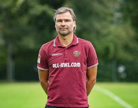 Portrait SPIELER SG Dynamo Dresden 2 BL Portrait Appearance Season 2018 2019 Friday 06 07 2018 Matthias Lust Co Coach RM001