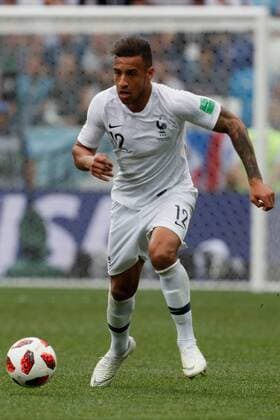 NIZHNY NOVGOROD, RUSSIA - JULY 6: Corentin Tolisso of France national team Nationalteam during the 2018 FIFA World Cup WM Weltmeisterschaft Fussball Russia Quarter Final match between Uruguay and France at Nizhny Novgorod Stadium on July 6, 2018 in Nizhny Novgorod, Russia. WCS, SPO, SOC 