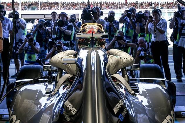 Motorsports: FIA Formula One World Championship WM Weltmeisterschaft 2018, Grand Prix of Great Britain, 44 Lewis Hamilton (GBR, Mercedes AMG Petronas Motorsport), Silverstone Great Britain
