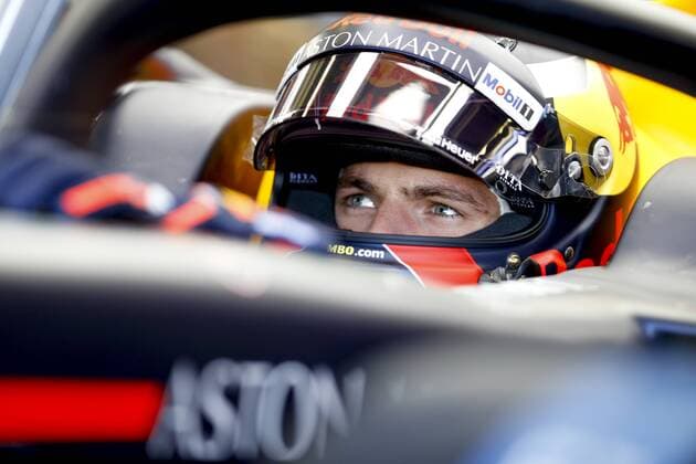 Motorsports: FIA Formula One World Championship WM Weltmeisterschaft 2018, Grand Prix of Great Britain, 33 Max Verstappen (NLD, Aston Martin Red Bull Racing), Silverstone Great Britain