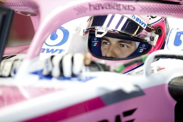 Motorsports: FIA Formula One World Championship WM Weltmeisterschaft 2018, Grand Prix of Great Britain, 11 Sergio Perez (MEX, Sahara Force India F1 Team), Silverstone Great Britain