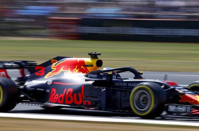 Motorsports: FIA Formula One World Championship WM Weltmeisterschaft 2018, Grand Prix of Great Britain, 3 Daniel Ricciardo (AUS, Aston Martin Red Bull Racing), Silverstone Great Britain