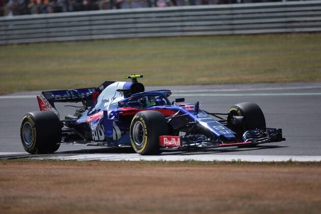Photo4 LaPresse 07 07 2018 Silverstone, England Grand Prix Formula One England 2018 In the pic: free practice 3, Pierre Gasly (FRA) Scuderia Toro Rosso STR13  Copyright: xPhoto4 LaPressex