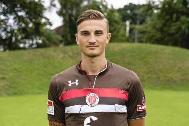 Philipp Ziereis St Pauli 05 07 18 Hamburg Team photo opportunity FC St Pauli