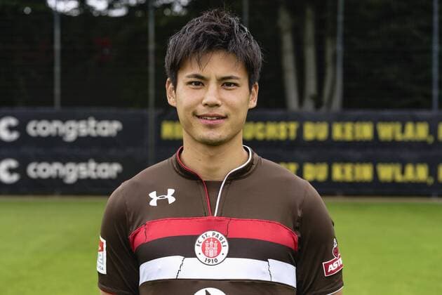 Ryo Miyaichi St Pauli 05 07 18 Hamburg Team photo opportunity FC St Pauli
