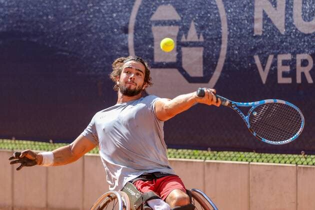 Daniel Caverzaschi ESP 4 30 German Open Wheelchair Tennis 30th German Open Wheelchair Tennis Berlin 07 07 2018 7th july 2018