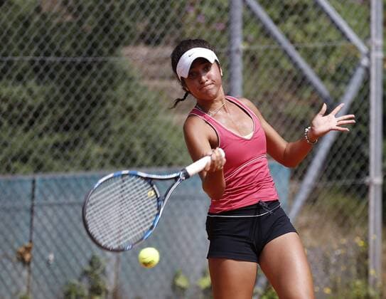 Tennis Hessen Hessenliga Women Summer 2018 07 07 2018 Tennis 65 Eschborn TC Viernheim v Rosie Henderson Viernheim Sport T65 Eschborn TC Viernheim