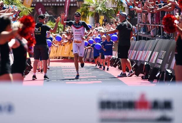 08 07 2018 xpsx Triathlon Ironman European Championship Frankfurt v l Winner 2018 Jan Frodeno Frankfurt Hessen Germany