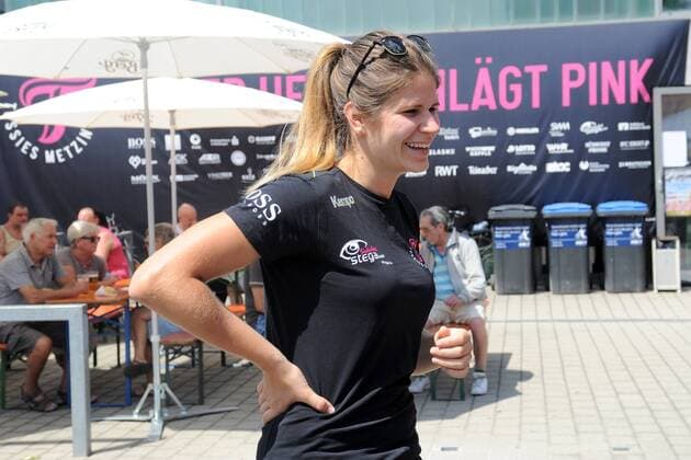 Patricia Kovacs TusSies Metzingen TusSies Metzingen Handball League match Preparation 08 07 2018 Photo TBaur Eibner 2 TusSies Metzingen Summer Party Metzingen Copyright: xEIBNER TobiasxBaurx EP_TBR