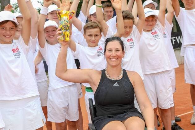 Katharina KRÜGER GER 2 Winner 30 German Open Wheelchair Tennis 30th German Open Wheelchair Tennis Berlin 08 07 2018 8th july 2018